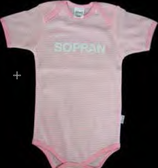 Baby-Body Sopran rosa 